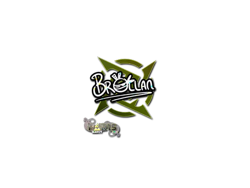 Sticker | Brollan (Glitter) | Paris 2023