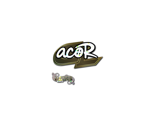 Sticker | acoR (Glitter) | Paris 2023