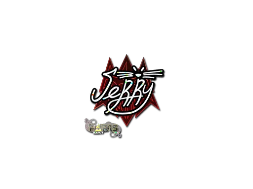 Sticker | Jerry (Glitter) | Paris 2023