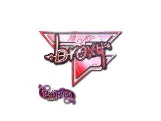 Sticker | broky (Holo)
