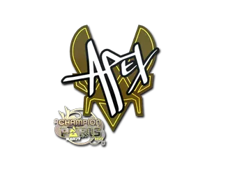 Sticker | apEX (Champion) | Paris 2023