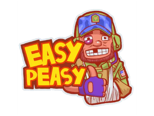 Sticker | Easy For Ricksaw