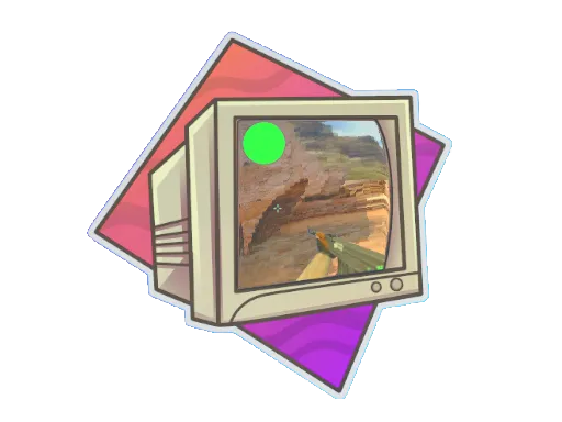 Sticker | Old School (Lenticular)