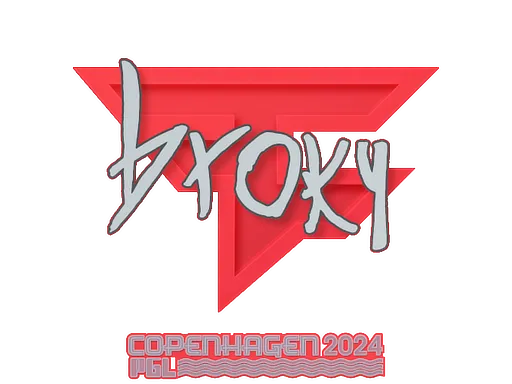 Sticker | broky | Copenhagen 2024