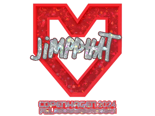 Sticker | Jimpphat (Glitter) | Copenhagen 2024