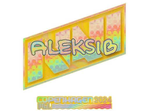 Sticker | Aleksib (Holo) | Copenhagen 2024