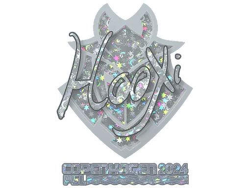 Sticker | HooXi (Glitter) | Copenhagen 2024