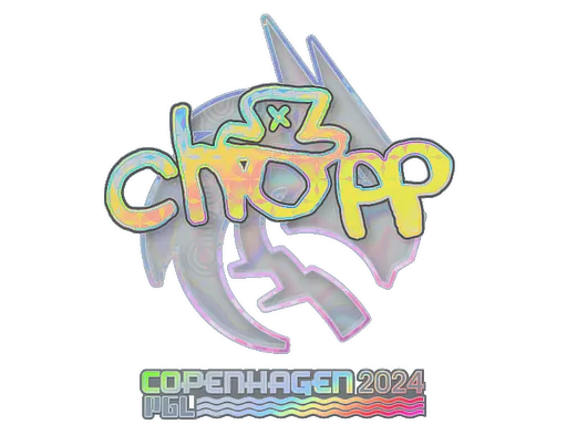 Sticker | chopper (Holo) | Copenhagen 2024