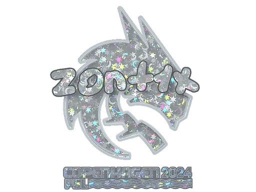 Sticker | zont1x (Glitter) | Copenhagen 2024