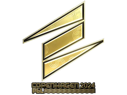 Sticker | ECSTATIC (Gold) | Copenhagen 2024