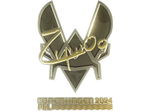 Sticker | ZywOo (Gold) | Copenhagen 2024