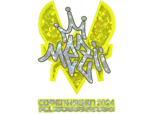 Sticker | mezii (Glitter) | Copenhagen 2024