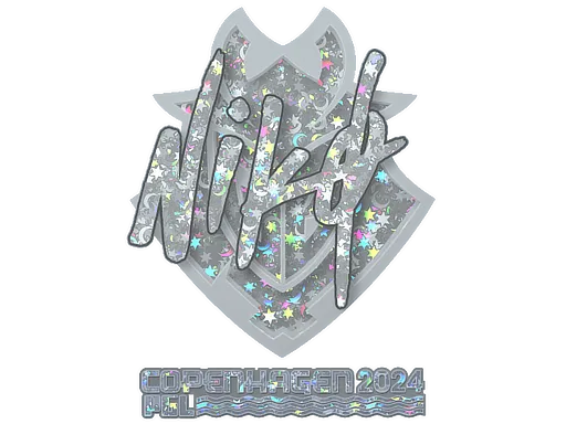 Sticker | NiKo (Glitter) | Copenhagen 2024
