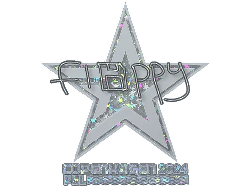 Sticker | floppy (Glitter) | Copenhagen 2024
