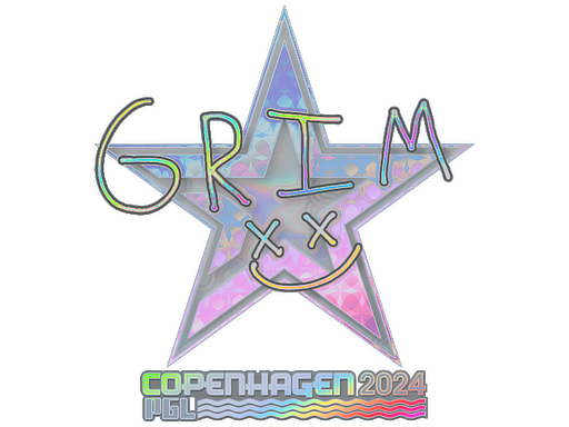 Sticker | Grim (Holo) | Copenhagen 2024