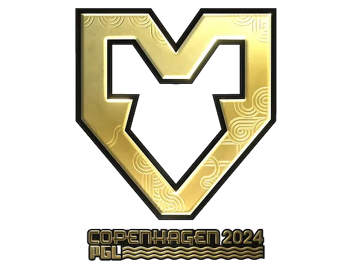 Sticker | MOUZ (Gold) | Copenhagen 2024