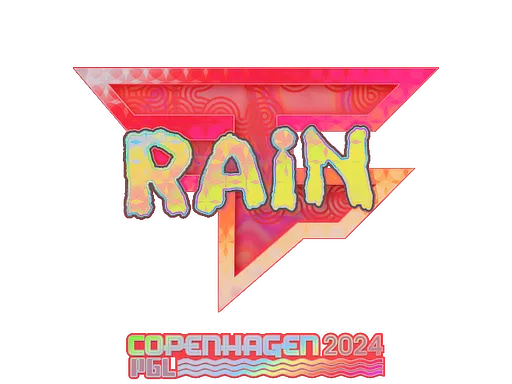 Sticker | rain (Holo) | Copenhagen 2024