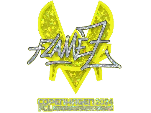 Sticker | FlameZ (Glitter) | Copenhagen 2024