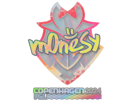 Sticker | m0NESY (Holo) | Copenhagen 2024