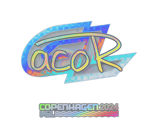 Sticker | acoR (Holo) | Copenhagen 2024