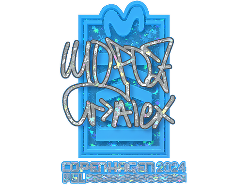 Sticker | mopoz (Glitter) | Copenhagen 2024