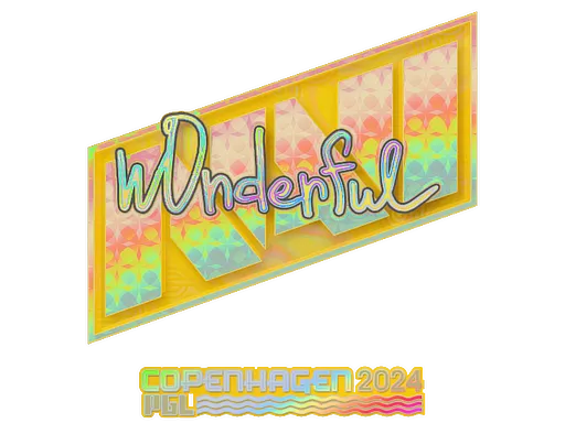 Sticker | w0nderful (Holo) | Copenhagen 2024