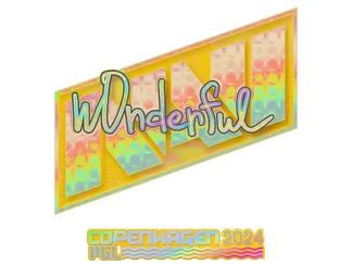 Sticker | w0nderful (Holo)