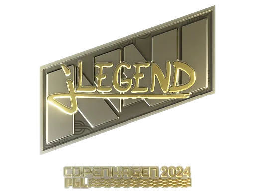 Sticker | jL (Gold) | Copenhagen 2024