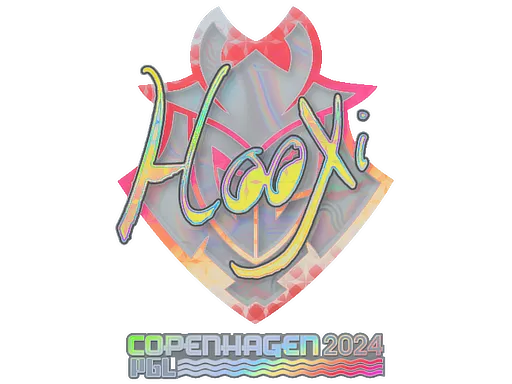 Sticker | HooXi (Holo) | Copenhagen 2024