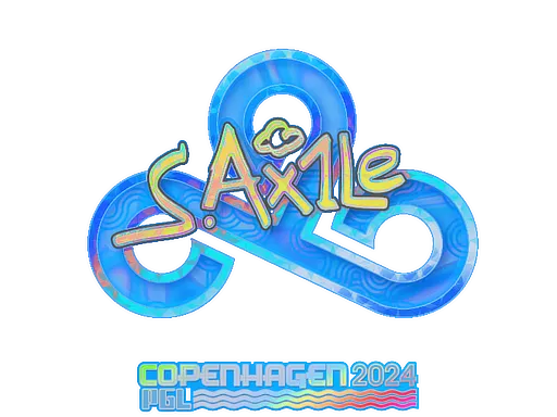 Sticker | Ax1Le (Holo) | Copenhagen 2024