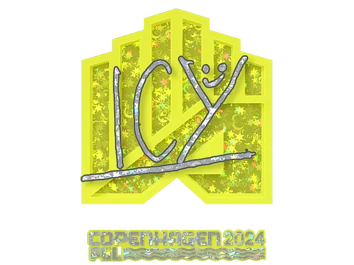 Sticker | ICY (Glitter) | Copenhagen 2024