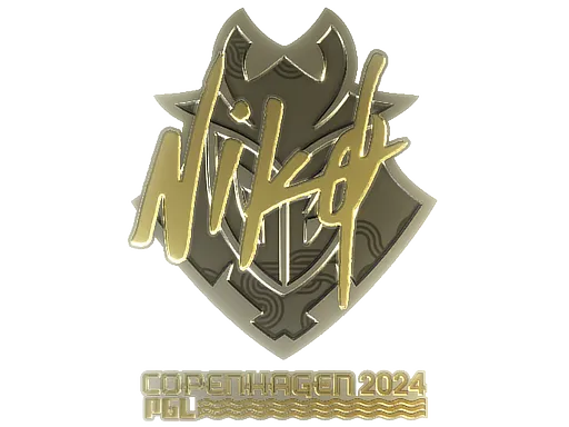 Sticker | NiKo (Gold) | Copenhagen 2024