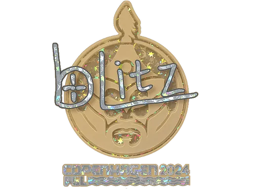 Sticker | bLitz (Glitter) | Copenhagen 2024