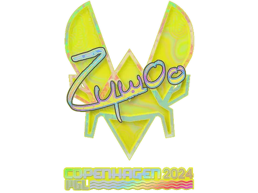 Sticker | ZywOo (Holo) | Copenhagen 2024