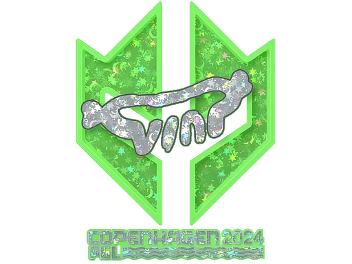 Sticker | VINI (Glitter) | Copenhagen 2024