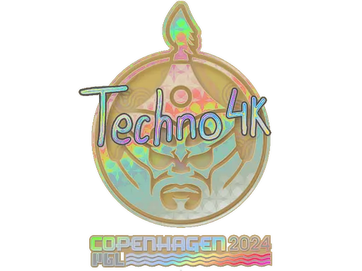 Sticker | Techno4K (Holo) | Copenhagen 2024