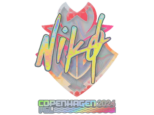 Sticker | NiKo (Holo) | Copenhagen 2024