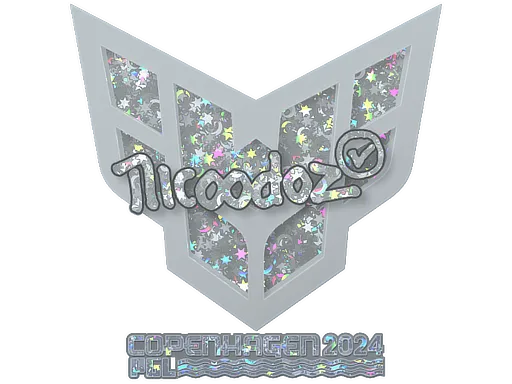 Sticker | nicoodoz (Glitter) | Copenhagen 2024