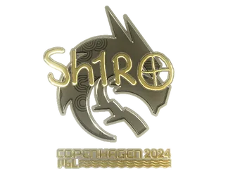 Sticker | sh1ro (Gold)