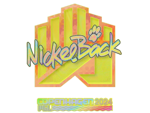 Sticker | NickelBack (Holo) | Copenhagen 2024