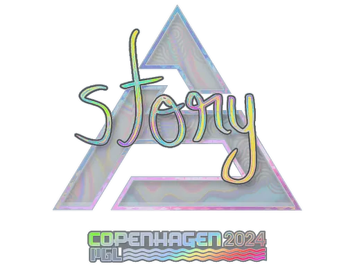 Sticker | story (Holo) | Copenhagen 2024