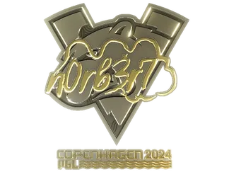 Sticker | n0rb3r7 (Gold)