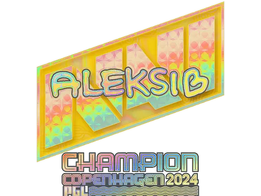 Sticker | Aleksib (Holo, Champion) | Copenhagen 2024