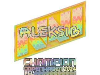 Sticker | Aleksib (Holo, Champion)