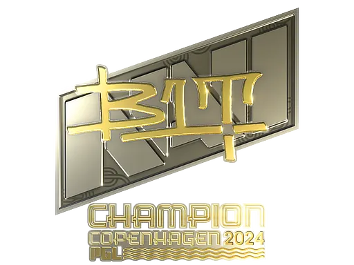 Sticker | b1t (Gold, Champion) | Copenhagen 2024