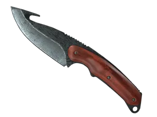 ★ Gut Knife | Damascus Steel (Battle-Scarred)