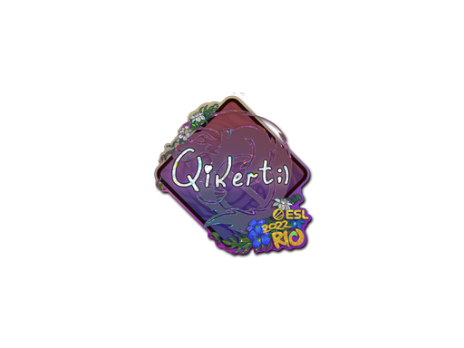 Sticker | qikert (Glitter) | Rio 2022