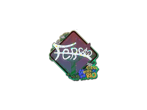 Sticker | fer (Glitter) | Rio 2022