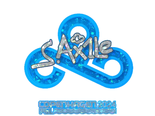 Sticker | Ax1Le (Glitter) | Copenhagen 2024