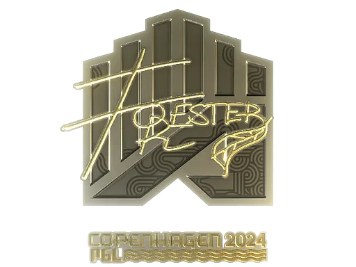 Sticker | Forester (Gold) | Copenhagen 2024